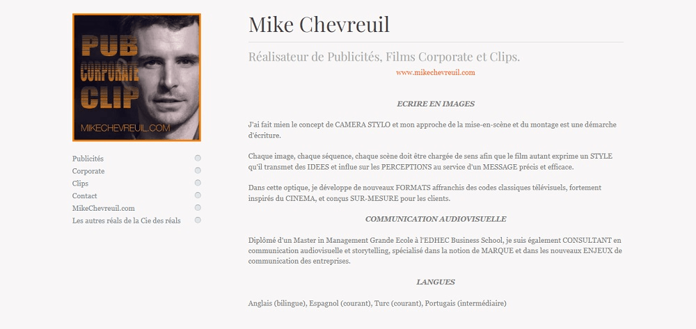 null Accueil Mike Chevreuil